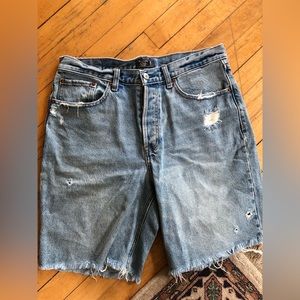 Abercrombie jean shorts